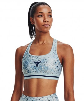 1371365-478 UNDER ARMOUR PROJECT ROCK PRINTED BRA