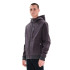 222.EM11.65-008 EMERSON SOFT SHELL RIBBED JACKET WITH HOOD D.GREY  