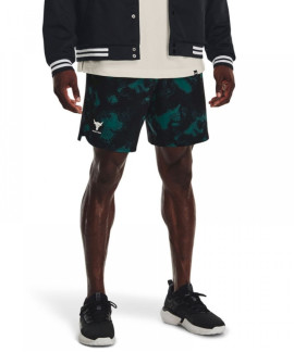 1377438-722 UNDER ARMOUR PROJECT ROCK PRINTED WVN SHORT 