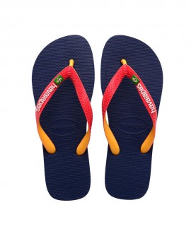 4123206-5603 HAVAIANAS BRASIL MIX NAVY BLUE/RUBY RED